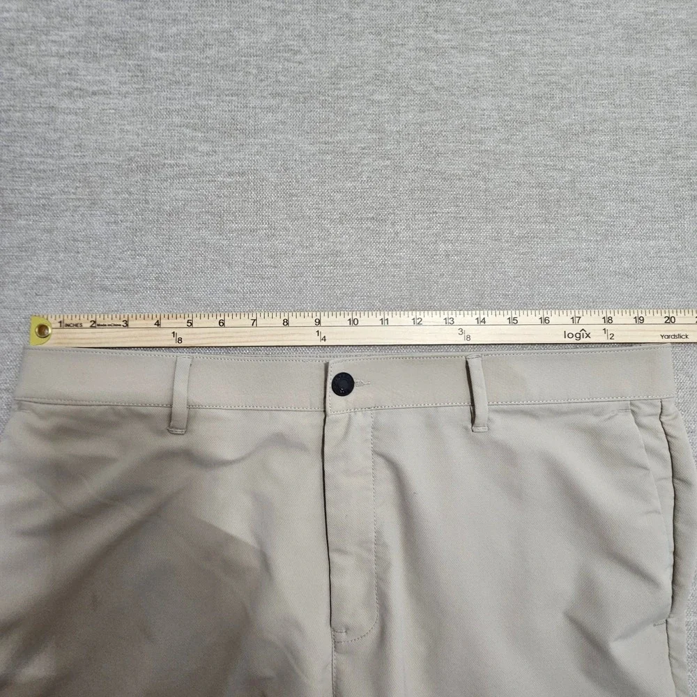 Banana Republic Pants Mens 38x34 Beige Performance Straight Leg Trousers